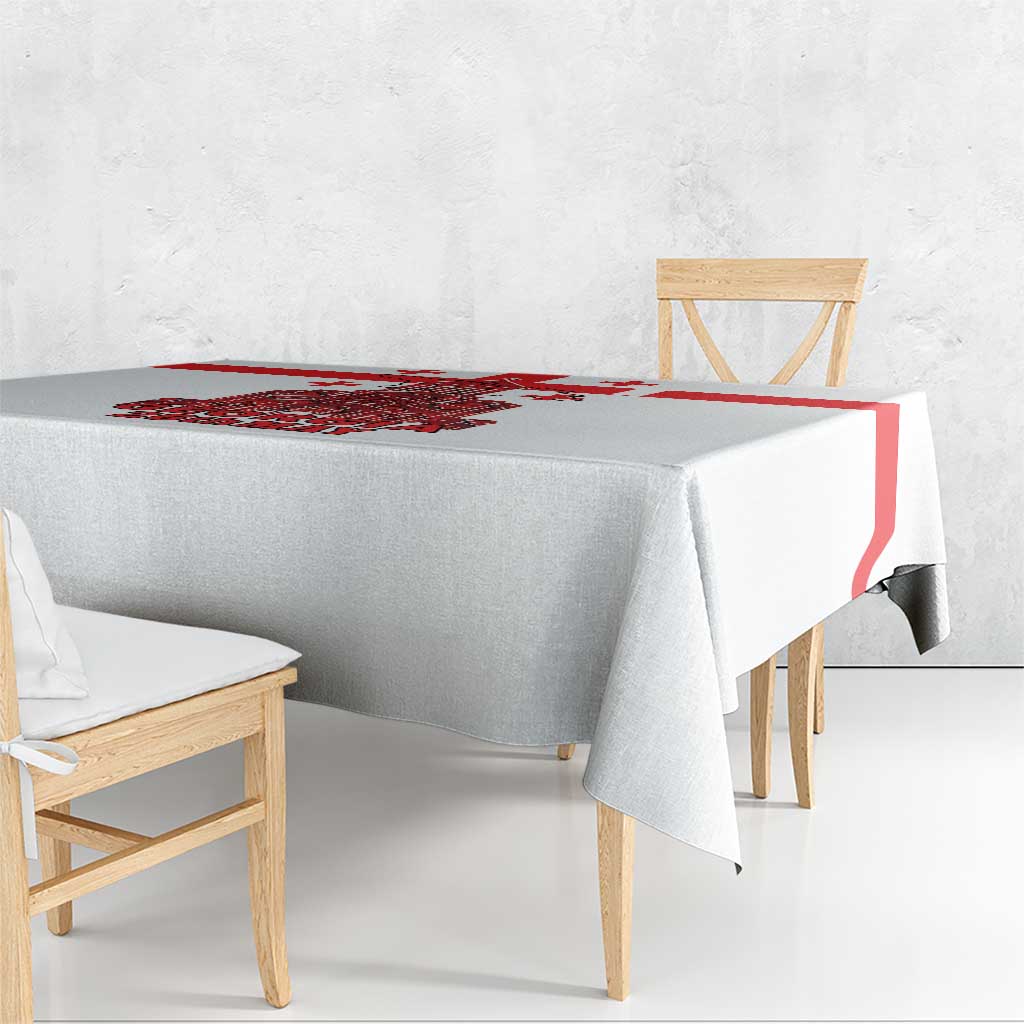 Georgia Independence Day Tablecloth Sameba Dzala Ertobashia