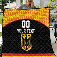 Custom Germany Hockey Quilt Trager der Adler Flag Style