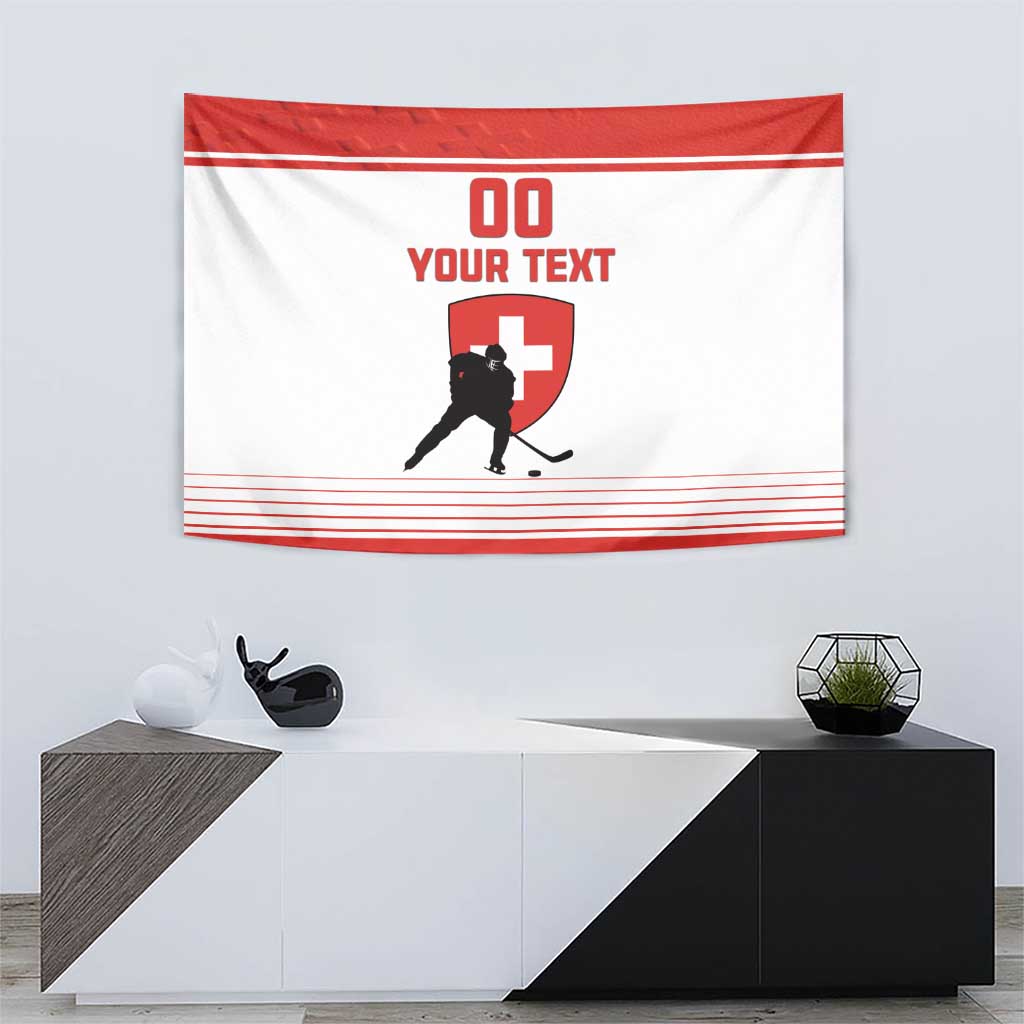 Custom Switzerland Hockey Tapestry Come On La Nati