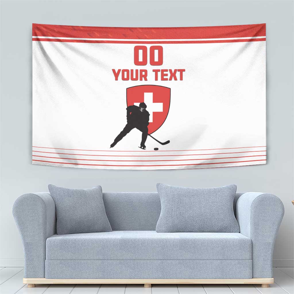 Custom Switzerland Hockey Tapestry Come On La Nati