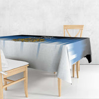 Custom Estonia Football Tablecloth Come On Kalevipojad
