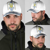 Vyshyvanka Day Classic Cap Ukrainian Folk Traditions Pattern White Version
