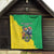 Brazil Coat Of Arms Quilt With Flag Style