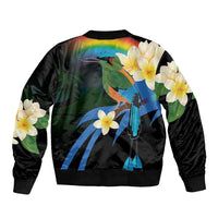 Nicaragua Independence Day Bomber Jacket En Dios confiamos - Wonder Print Shop