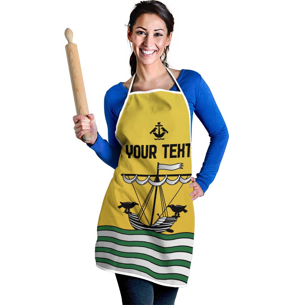 Personalized Lisbon Portugal Apron Flag Style - Wonder Print Shop