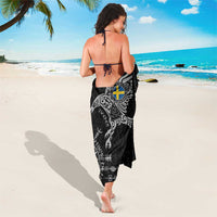 Sweden Viking Ravens Sarong Vegvisir Runes Pattern - Wonder Print Shop