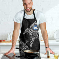 Scotland Viking Ravens Apron Vegvisir Runes Pattern - Wonder Print Shop