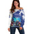 Personalized Bonaire Underwater Tropical Corals Reef Off Shoulder Sweater With Colorful Sea Fish - Wonder Print Shop