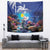 Personalized Bonaire Underwater Tropical Corals Reef Tapestry With Colorful Sea Fish - Wonder Print Shop