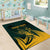 Personalized South Africa Springbok Area Rug With Trendy Protea Flowers Patterns - Wonder Print Shop