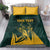 Personalized South Africa Springbok Bedding Set With Trendy Protea Flowers Patterns - Wonder Print Shop