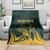 Personalized South Africa Springbok Blanket With Trendy Protea Flowers Patterns