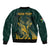 Personalized South Africa Springbok Bomber Jacket With Trendy Protea Flowers Patterns - Wonder Print Shop