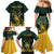 Personalized South Africa Springbok Family Matching Mermaid Dress and Hawaiian Shirt With Trendy Protea Flowers Patterns - Wonder Print Shop