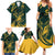 Personalized South Africa Springbok Family Matching Summer Maxi Dress and Hawaiian Shirt With Trendy Protea Flowers Patterns - Wonder Print Shop