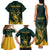 Personalized South Africa Springbok Family Matching Tank Maxi Dress and Hawaiian Shirt With Trendy Protea Flowers Patterns - Wonder Print Shop