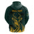 Personalized South Africa Springbok Hoodie With Trendy Protea Flowers Patterns - Wonder Print Shop