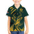 Personalized South Africa Springbok Kid Hawaiian Shirt With Trendy Protea Flowers Patterns - Wonder Print Shop