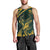 Personalized South Africa Springbok Men Tank Top With Trendy Protea Flowers Patterns - Wonder Print Shop