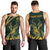 Personalized South Africa Springbok Men Tank Top With Trendy Protea Flowers Patterns - Wonder Print Shop