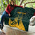 Personalized South Africa Springbok Quilt With Trendy Protea Flowers Patterns