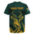 Personalized South Africa Springbok Rugby Jersey With Trendy Protea Flowers Patterns - Wonder Print Shop