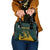 Personalized South Africa Springbok Shoulder Handbag With Trendy Protea Flowers Patterns