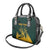 Personalized South Africa Springbok Shoulder Handbag With Trendy Protea Flowers Patterns