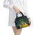 Personalized South Africa Springbok Shoulder Handbag With Trendy Protea Flowers Patterns