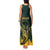 Personalized South Africa Springbok Tank Maxi Dress With Trendy Protea Flowers Patterns