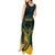 Personalized South Africa Springbok Tank Maxi Dress With Trendy Protea Flowers Patterns