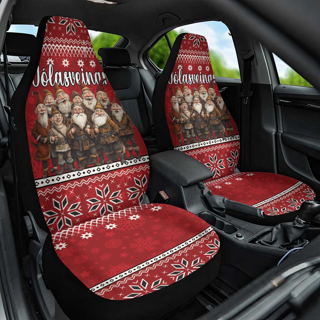 Yule Lads Iceland Car Seat Cover Icelandic Christmas folklore - Wonder Print Shop