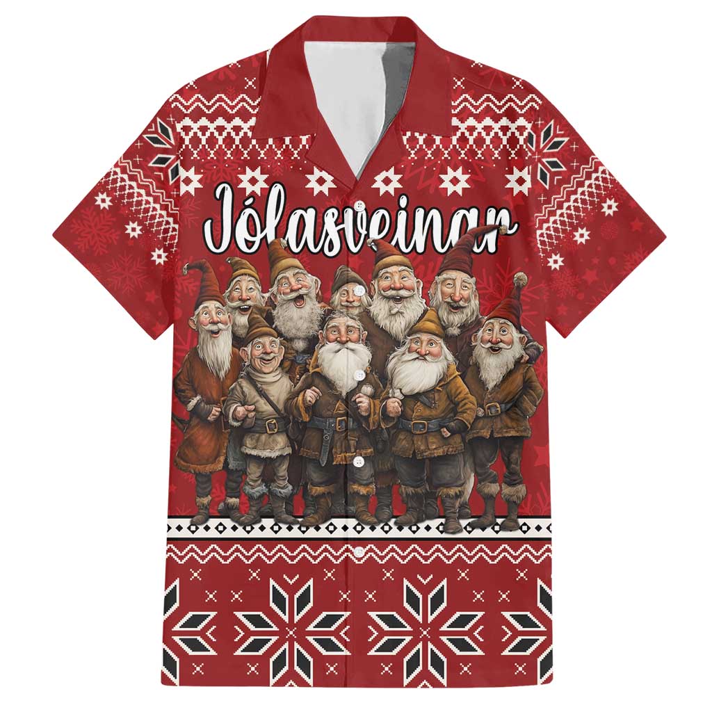 Yule Lads Iceland Hawaiian Shirt Icelandic Christmas folklore - Wonder Print Shop