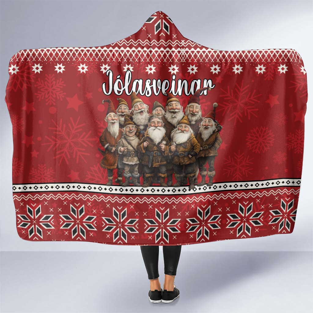 Yule Lads Iceland Hooded Blanket Icelandic Christmas folklore