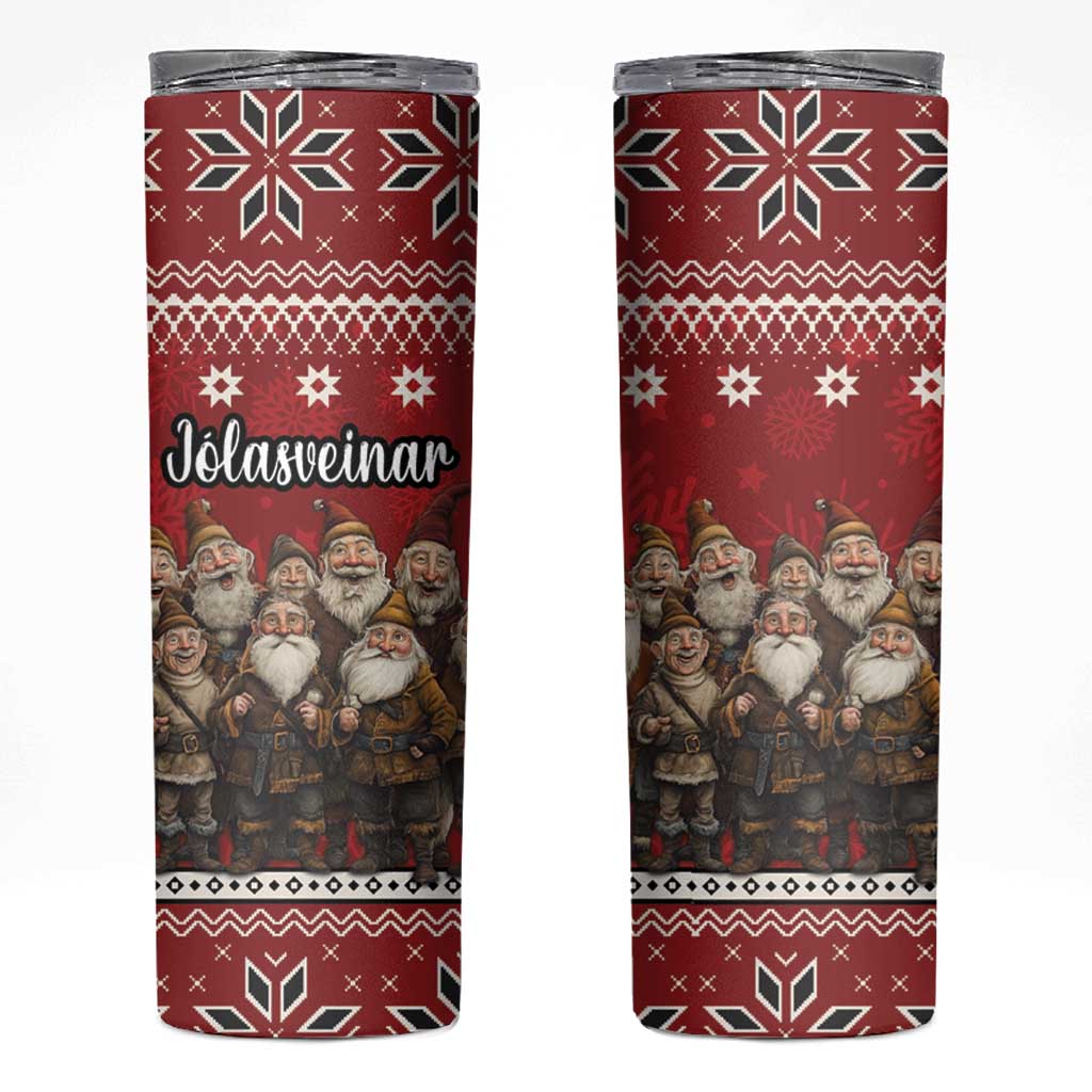 Yule Lads Iceland Skinny Tumbler Icelandic Christmas folklore