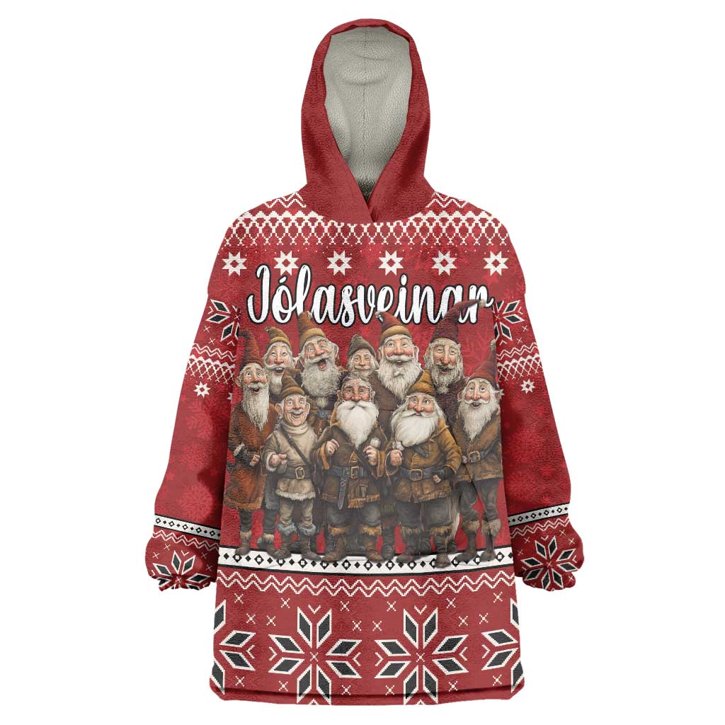 Yule Lads Iceland Wearable Blanket Hoodie Icelandic Christmas folklore