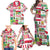 Wesolych Swiat Merry Christmas Polish Family Matching Off Shoulder Maxi Dress and Hawaiian Shirt Poland Xmas - Wonder Print Shop