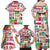 Wesolych Swiat Merry Christmas Polish Family Matching Off Shoulder Maxi Dress and Hawaiian Shirt Poland Xmas - Wonder Print Shop