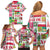 Wesolych Swiat Merry Christmas Polish Family Matching Off Shoulder Short Dress and Hawaiian Shirt Poland Xmas - Wonder Print Shop