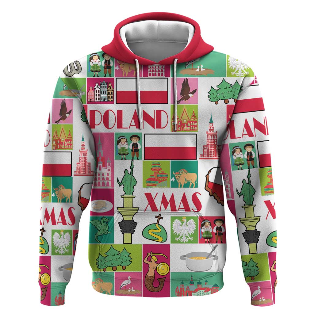 Wesolych Swiat Merry Christmas Polish Hoodie Poland Xmas - Wonder Print Shop