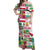 Wesolych Swiat Merry Christmas Polish Off Shoulder Maxi Dress Poland Xmas - Wonder Print Shop