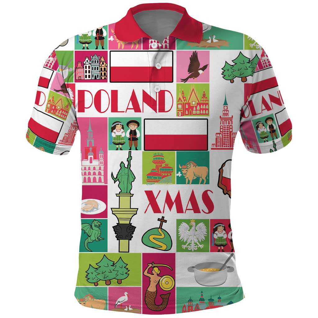 Wesolych Swiat Merry Christmas Polish Polo Shirt Poland Xmas - Wonder Print Shop