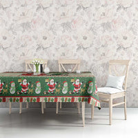 Funny Six Seven 67 Christmas Tablecloth Christmas Santa Patterns - Wonder Print Shop