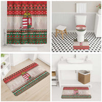 Hungary Christmas Bathroom Set Magyarorszag Boldog Karacsonyt - Wonder Print Shop