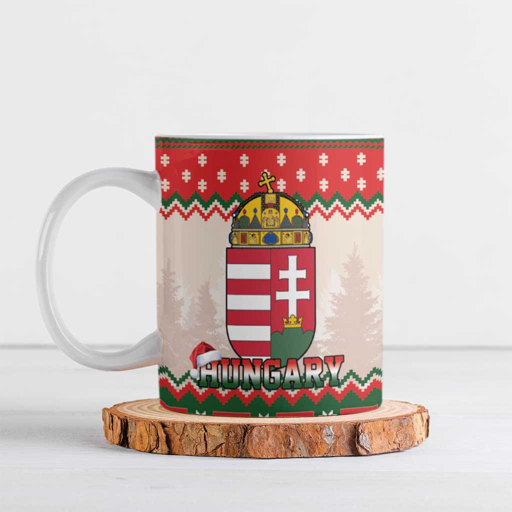 Hungary Christmas Ceramic Mug Magyarorszag Boldog Karacsonyt - Wonder Print Shop