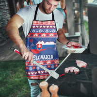 Slovakia Christmas Apron Slovakian Double Cross Map - Wonder Print Shop