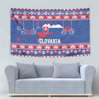 Slovakia Christmas Tapestry Slovakian Double Cross Map - Wonder Print Shop