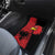 Albania Eagle Car Mats National Emblem Grunge Pattern - Wonder Print Shop