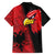 Albania Eagle Family Matching Puletasi and Hawaiian Shirt National Emblem Grunge Pattern - Wonder Print Shop