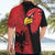 Albania Eagle Hawaiian Shirt National Emblem Grunge Pattern - Wonder Print Shop